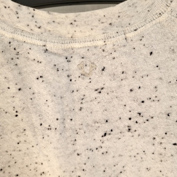 True Religion and Joan Smalls cream top size Large - Picture 7 of 9